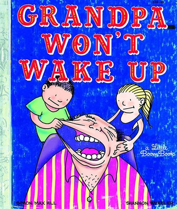 Cover Art for GRANDPA WONT WAKE UP HC