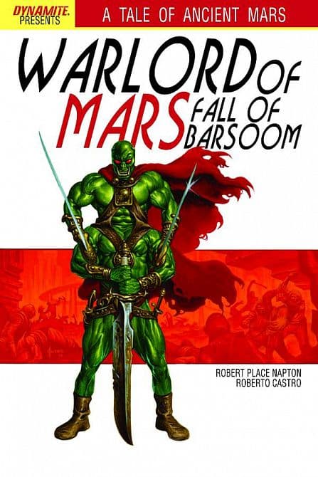 Cover Art for WARLORD OF MARS FALL OF BARSOOM