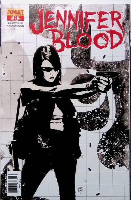 Cover Art for JENNIFER BLOOD ( 2011-2013 ) | 1: 10 Tim Bradstreet