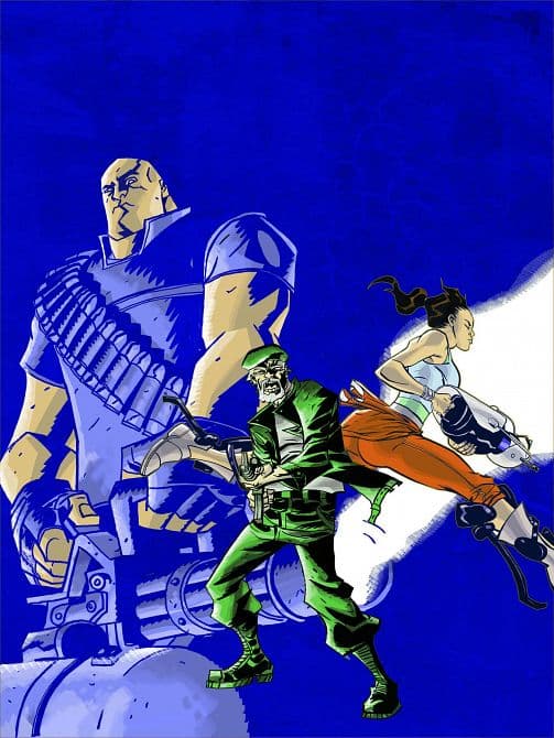 Cover Art for VALVE PRESENTS SACRIFICE & OTHER STEAM POWERED STORIES HC