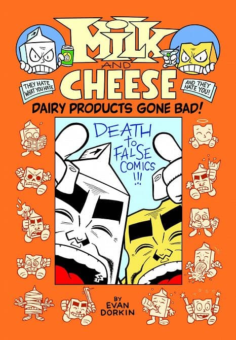 Cover Art for MILK & CHEESE DAIRY PRODUCTS GONE BAD HC