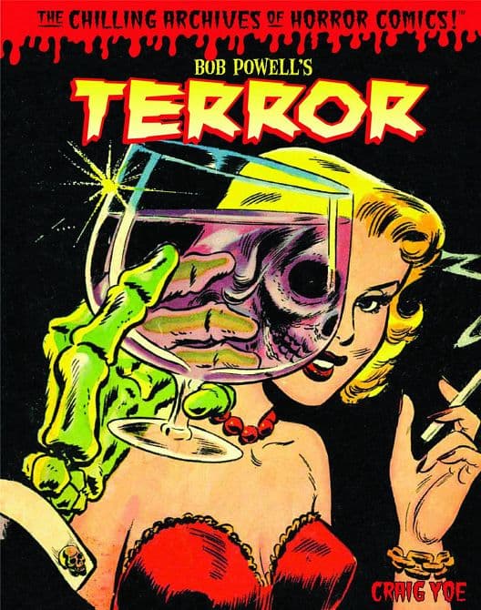 Cover Art for BOB POWELL TERROR HC