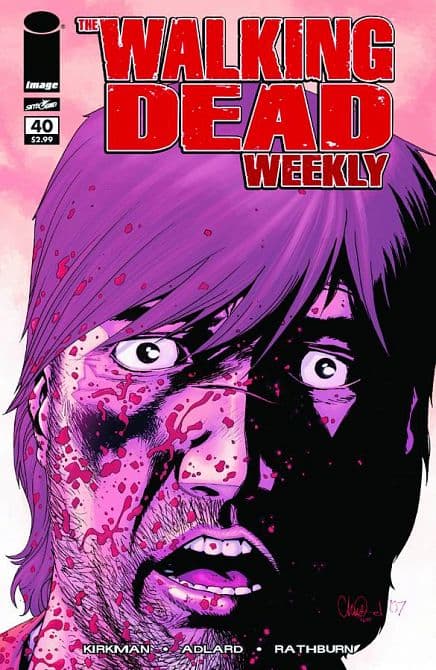 Cover Art for WALKING DEAD WEEKLY