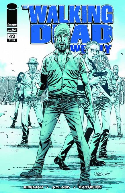 Cover Art for WALKING DEAD WEEKLY