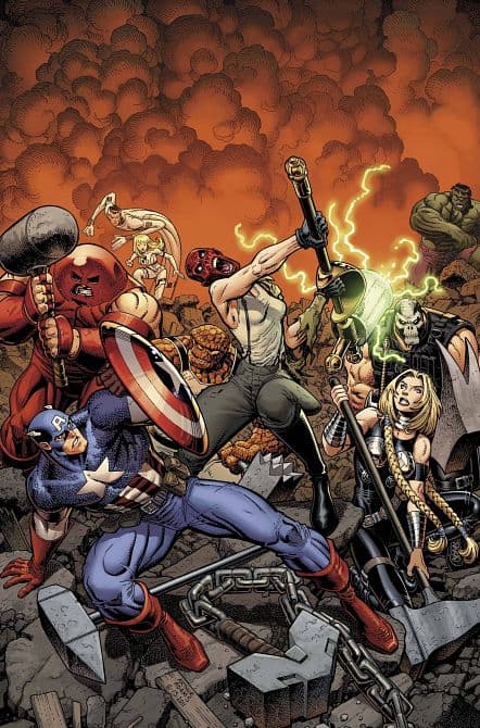 Cover Art for FEAR ITSELF FEARLESS