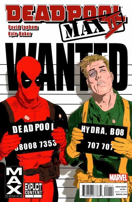 Cover Art for DEADPOOL MAX 2