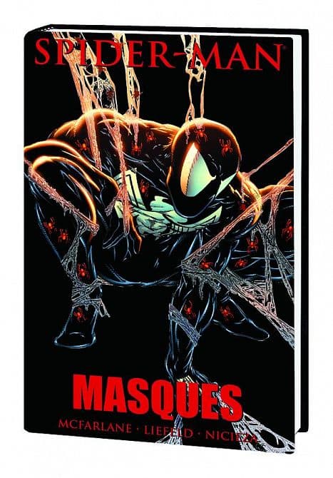 Cover Art for SPIDER-MAN MASQUES PREM HC