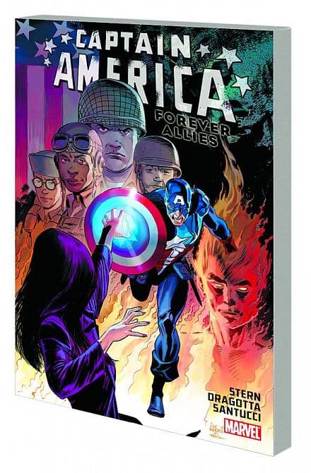 Cover Art for CAPTAIN AMERICA FOREVER ALLIES TP