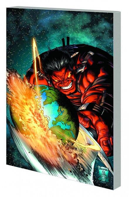Cover Art for RED HULK PLANET RED HULK TP