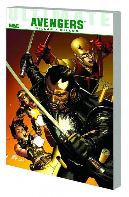 Cover Art for ULTIMATE COMICS AVENGERS BLADE VS AVENGERS TP