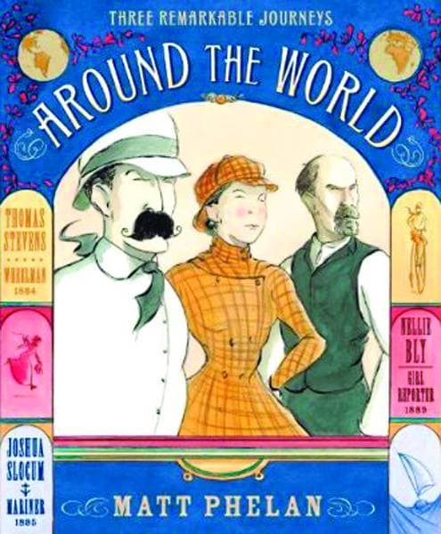 Cover Art for AROUND THE WORLD HC