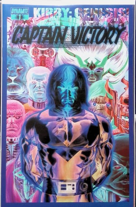 Cover Art for KIRBY GENESIS CAPTAIN VICTORY | 1: 25 Alex Ross