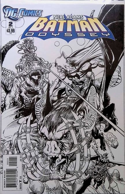 Cover Art for BATMAN ODYSSEY VOL 2 | 1: 10 Neal Adams