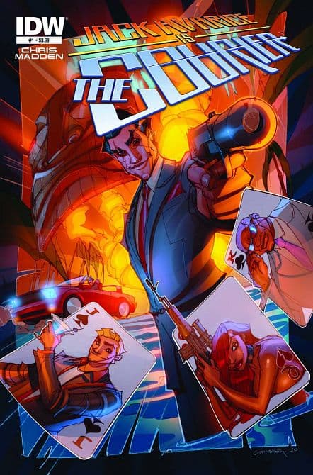 Cover Art for JACK AVARICE IS THE COURIER