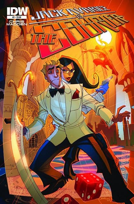 Cover Art for JACK AVARICE IS THE COURIER