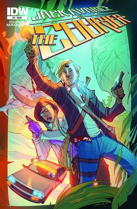 Cover Art for JACK AVARICE IS THE COURIER