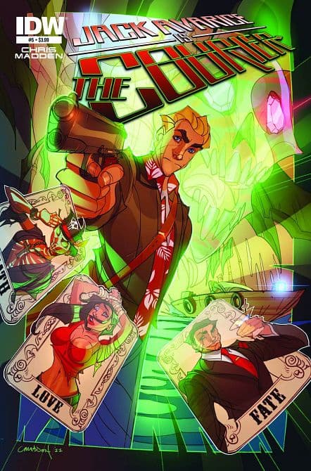 Cover Art for JACK AVARICE IS THE COURIER