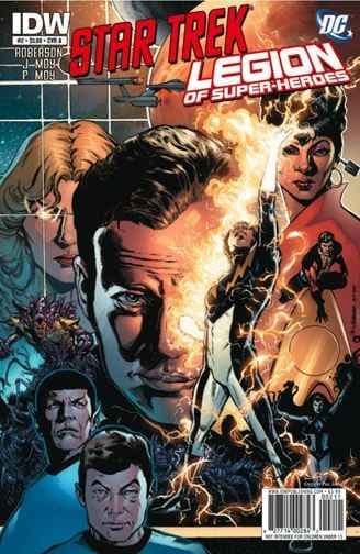 Cover Art for STAR TREK/LEGION OF SUPERHEROES
