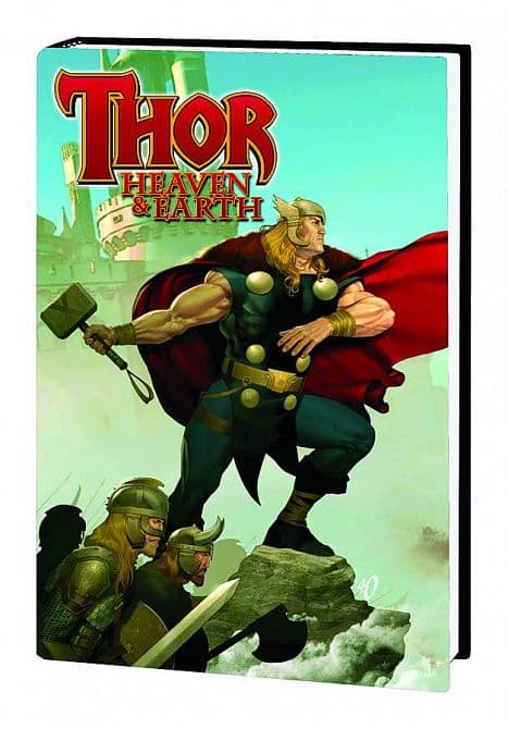 Cover Art for THOR HEAVEN AND EARTH HC