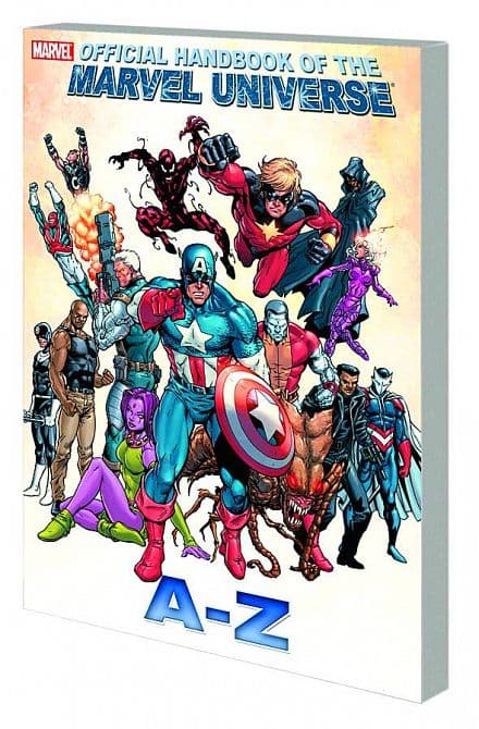 Cover Art for OFF HANDBOOK OF MARVEL UNIVERSE A TO Z TP VOL 02