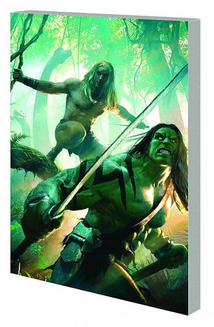 Cover Art for SKAAR KING OF SAVAGE LAND TP