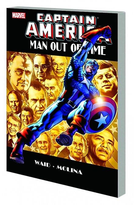 Cover Art for CAPTAIN AMERICA MAN OUT OF TIME TP