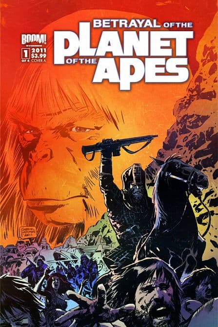 Cover Art for BETRAYAL O/T PLANET O/T APES