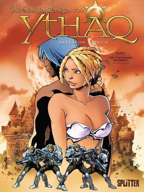Cover Art for DIE SCHIFFBRÜCHIGEN VON YTHAQ
