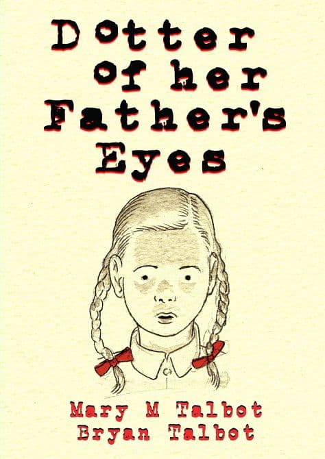 Cover Art for DOTTER OF HER FATHERS EYES HC