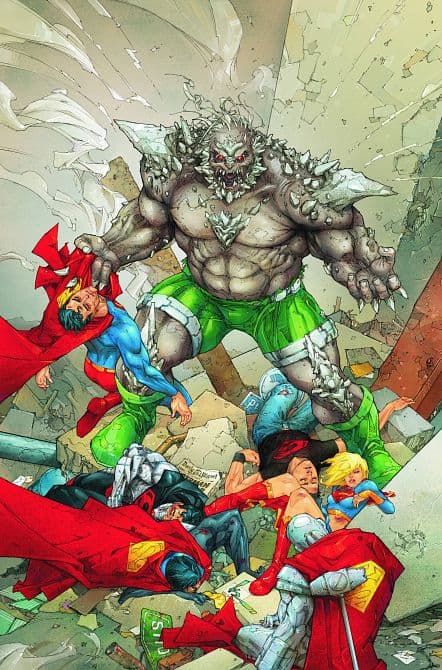 Cover Art for SUPERMAN REIGN OF DOOMSDAY HC