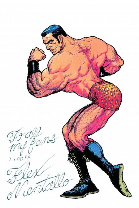 Cover Art for FLEX MENTALLO MAN OF MUSCLE MYSTERY DLX HC