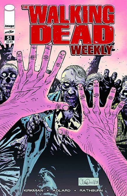 Cover Art for WALKING DEAD WEEKLY