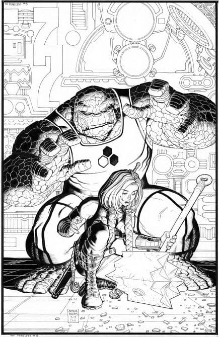 Cover Art for FEAR ITSELF FEARLESS