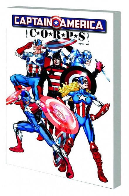 Cover Art for CAPTAIN AMERICA CORPS TP