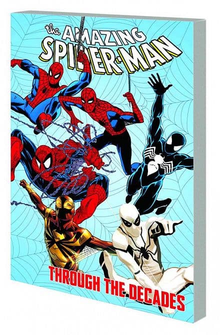 Cover Art for SPIDER-MAN THROUGH DECADES TP