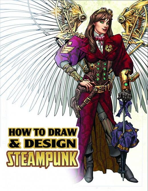 Cover Art for HOW TO DRAW & DESIGN STEAMPUNK SUPERSIZE TP