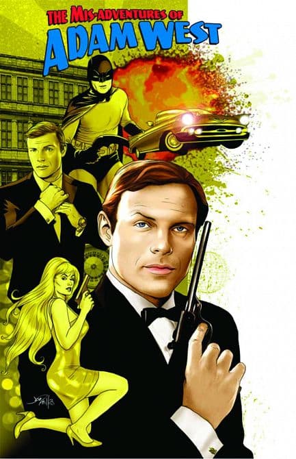Cover Art for MISADVENTURES OF ADAM WEST GN