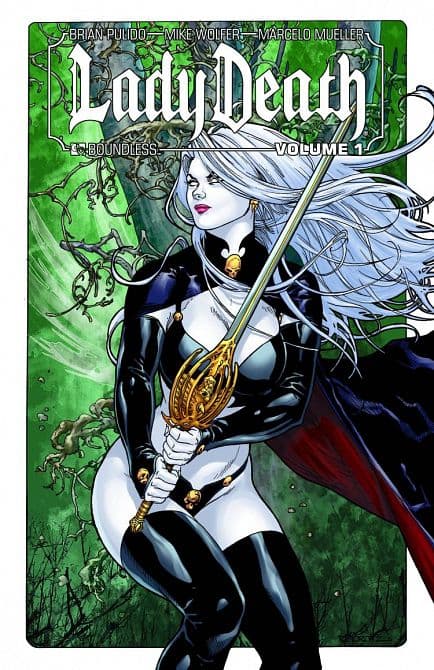 Cover Art for LADY DEATH HC 01