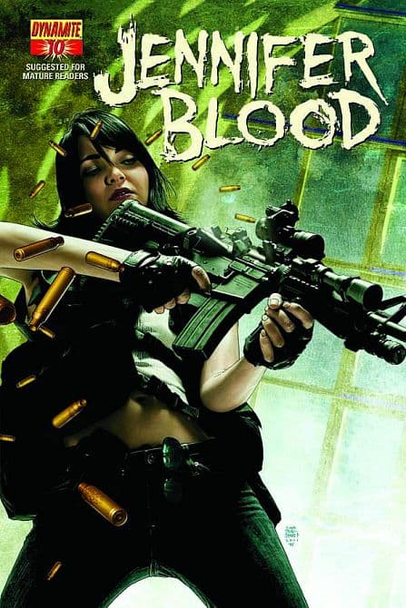 Cover Art for JENNIFER BLOOD ( 2011-2013 )