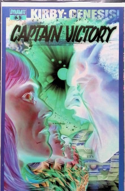 Cover Art for KIRBY GENESIS CAPTAIN VICTORY | 1: 10 Alex Ross