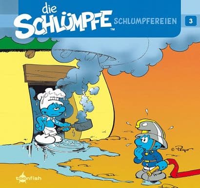 Cover Art for DIE SCHLÜMPFE-SCHLUMPFEREIEN-KURZGESCHICHTEN UND CARTOON-STRIPS