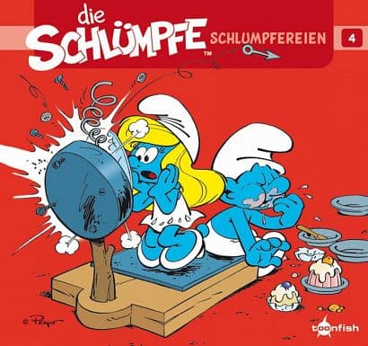 Cover Art for DIE SCHLÜMPFE-SCHLUMPFEREIEN-KURZGESCHICHTEN UND CARTOON-STRIPS