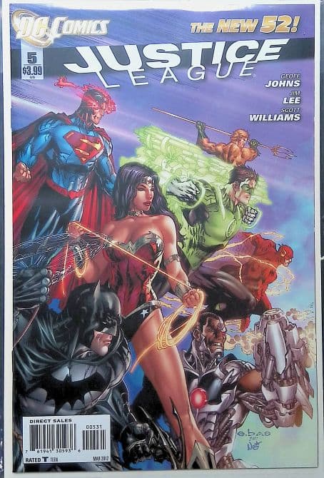 Cover Art for JUSTICE LEAGUE ( 2011-2016 ) | 1: 25 Eric Basaldua