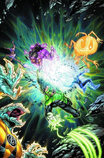 Cover Art for GREEN LANTERN NEW GUARDIANS