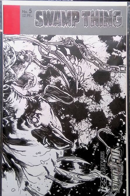 Cover Art for SWAMP THING ( 2011-2015 ) | 1: 25 Yanick Paquette