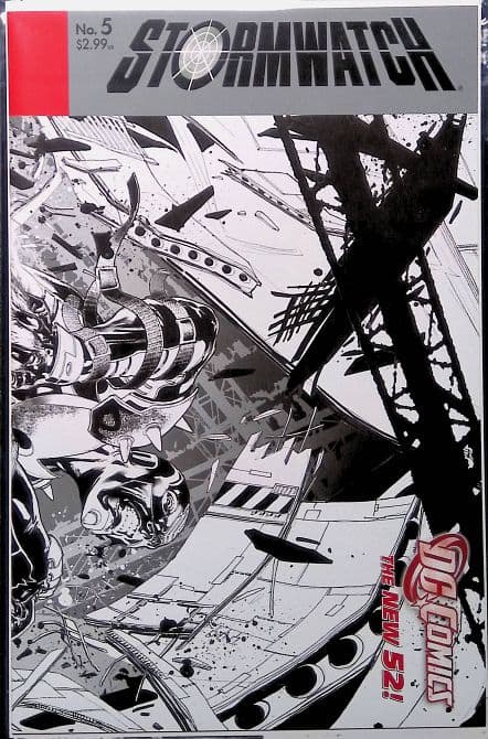 Cover Art for STORMWATCH | 1: 25 Miguel Sepulveda