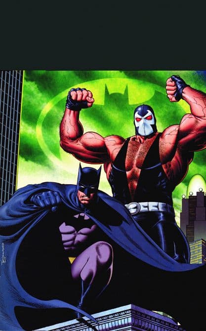 Cover Art for BATMAN VS BANE TP