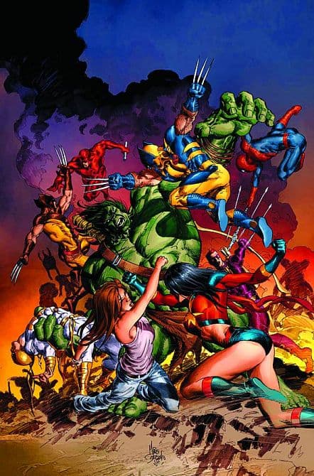 Cover Art for NEW AVENGERS ( 2010-2012 )