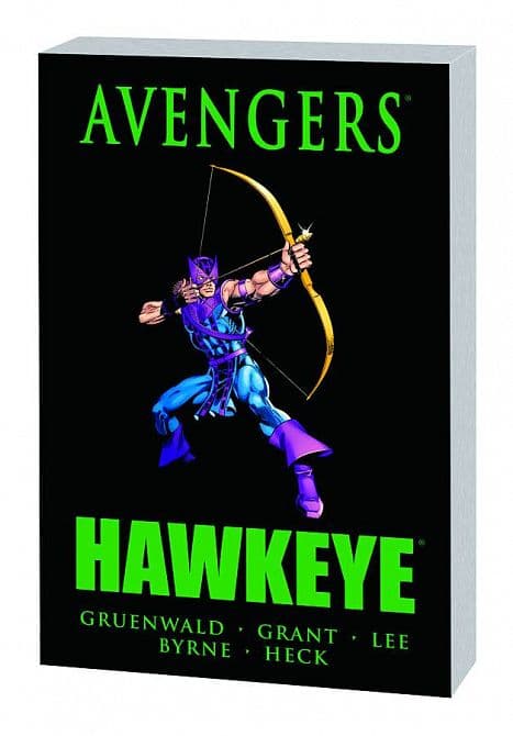 Cover Art for AVENGERS HAWKEYE TP