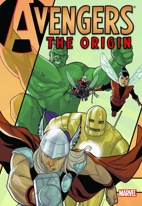 Cover Art for AVENGERS ORIGIN TP
